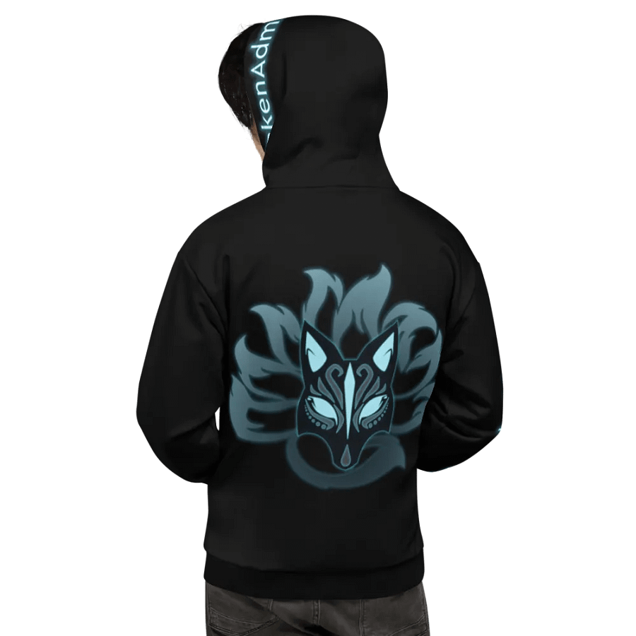 9 Tails Alt Design Kitsune Allover Hoody product image (6)