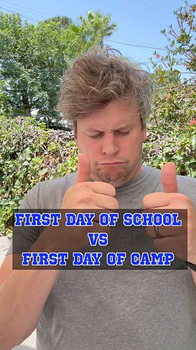 One has higher stakes, sure, but... #dumbdad #SummerCamp2025 #firstdayofschool