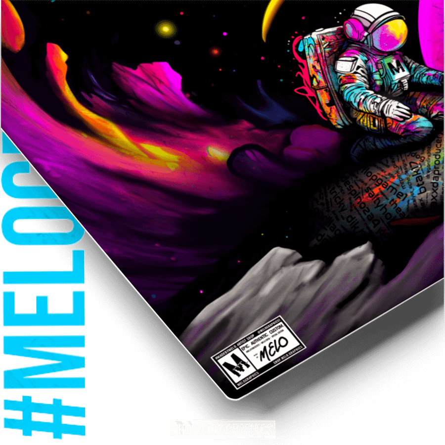 #MELOtober 2023 Personalized MELO CREW Founders - Metal Print | #MadeByMELO product image (3)