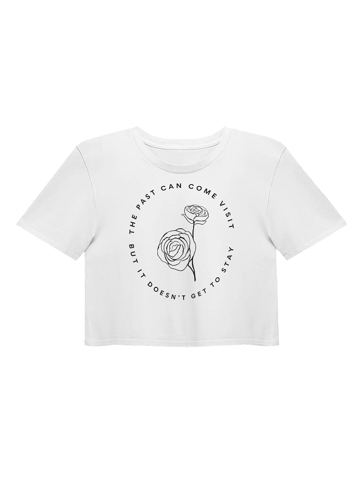 Mantra Crop Top - White/Pink product image (2)