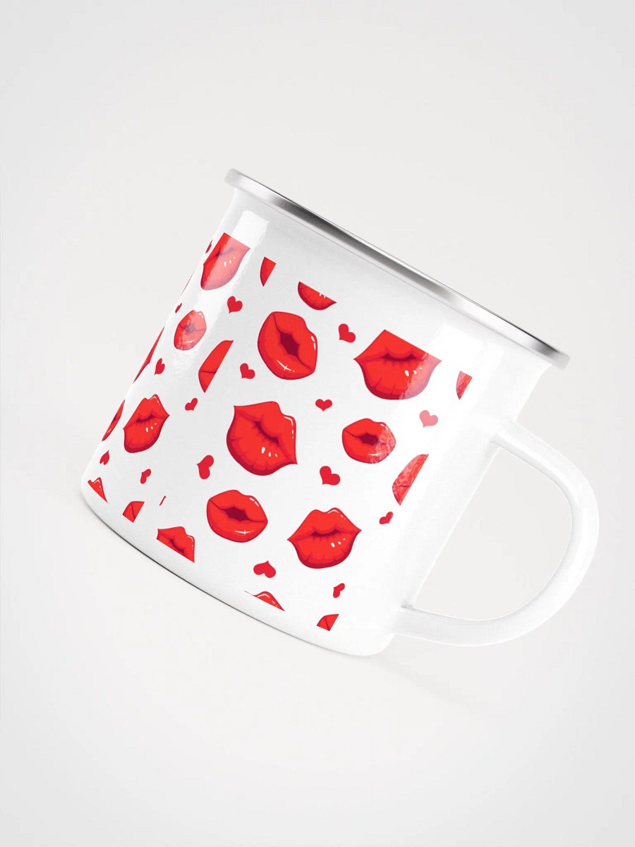 Pucker Up Enamel Mug product image (5)