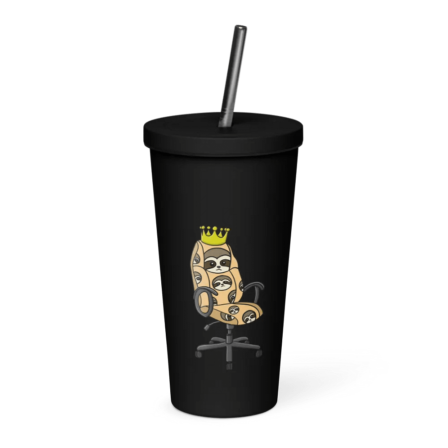 Insulated Tumbler with a Straw - Chair product image (1)
