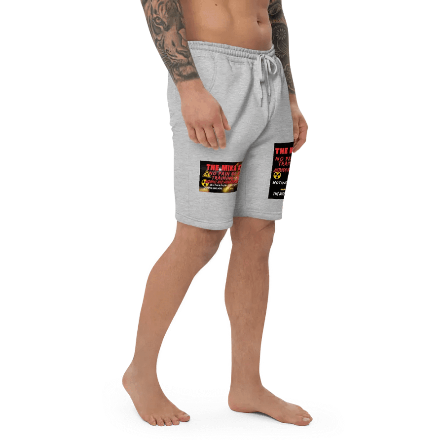 Pantalones cortos de polar para hombre para deportes The Mika King Wear,Fitness,No Pain No Gain Training Hard Edtion. product image (6)