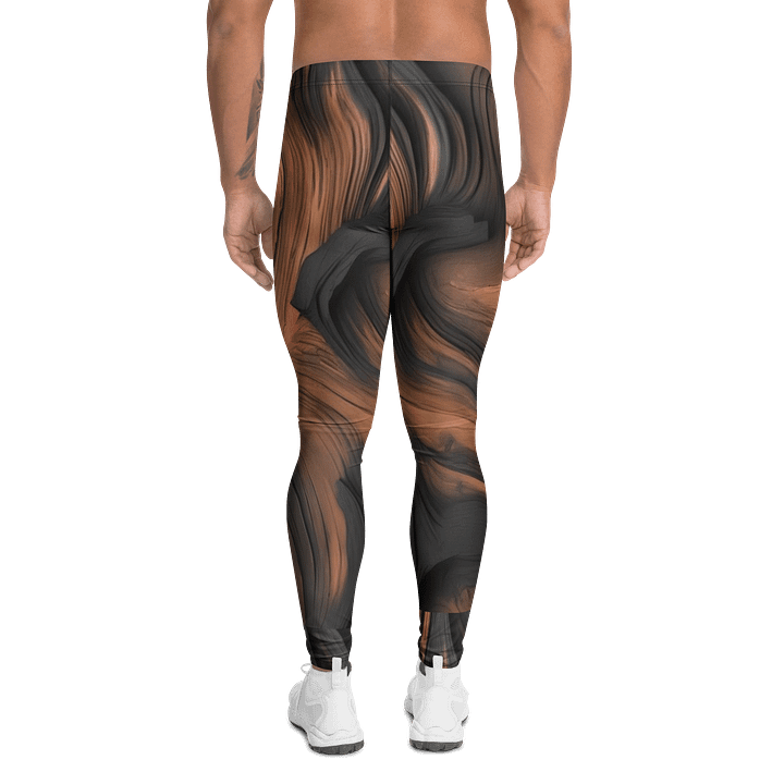 Marble Swirl Art Print Men's Leggings product image (2)
