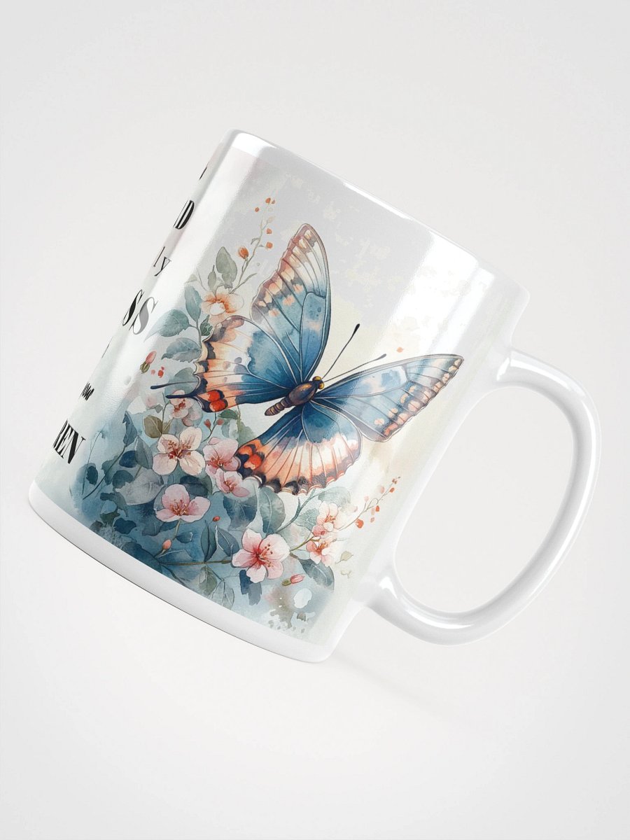Psalm 115 Christian Coffee Cup, Floral Tea Mug, Coffee Mug Christianity, product image (5)