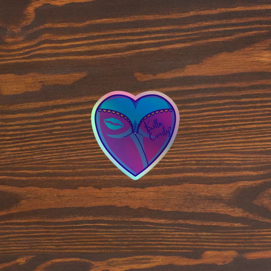 HEART BUTT STICKER product image (5)