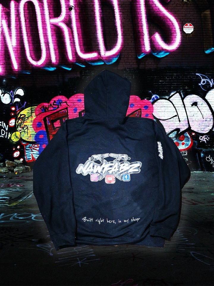 OG pullover nawfabz hoodie - Black product image (1)