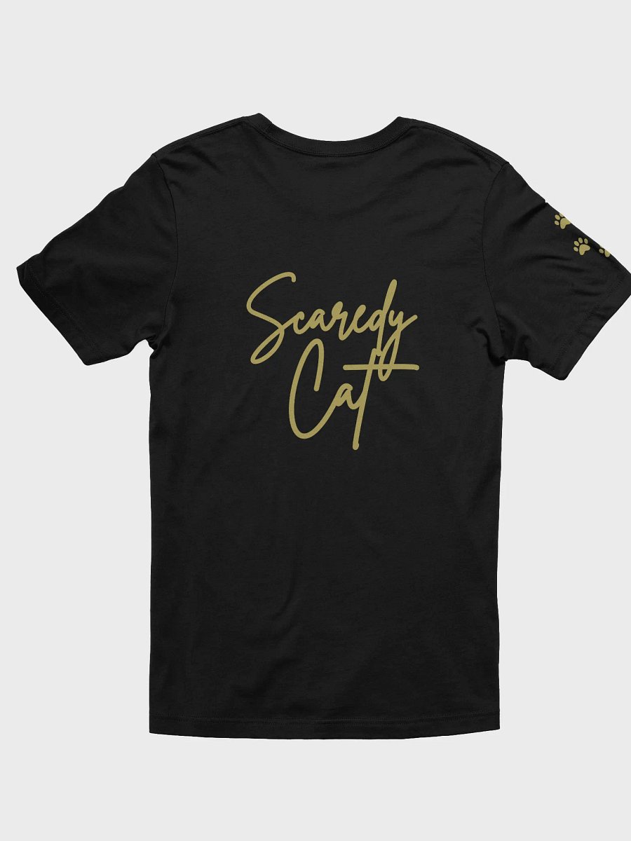 Scaredy Cat Cartoon Cat Tee product image (3)