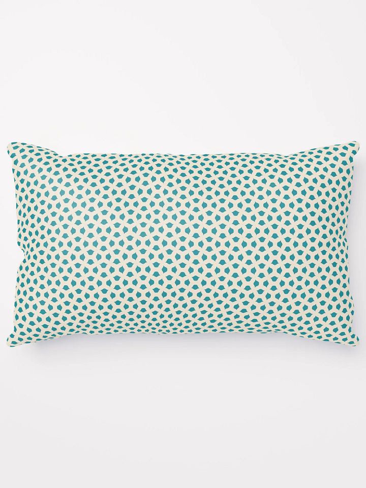 Blue Leaves Throw Pillow product image (1)