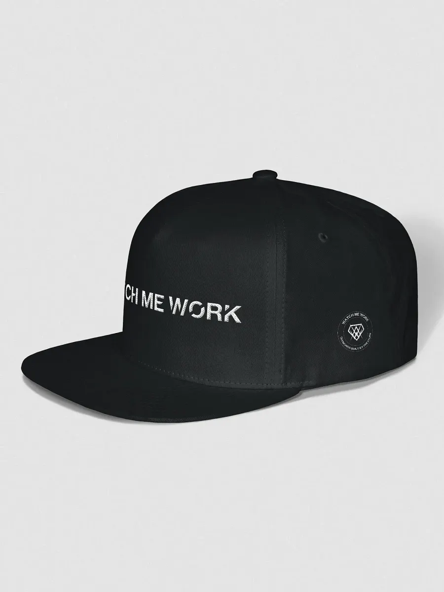 WatchMeWork Signature SnapBack - Black product image (2)