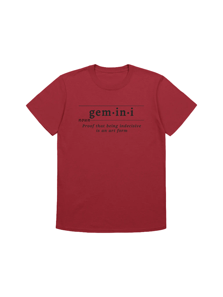 Gemini Def Unisex Tee v1 product image (1)