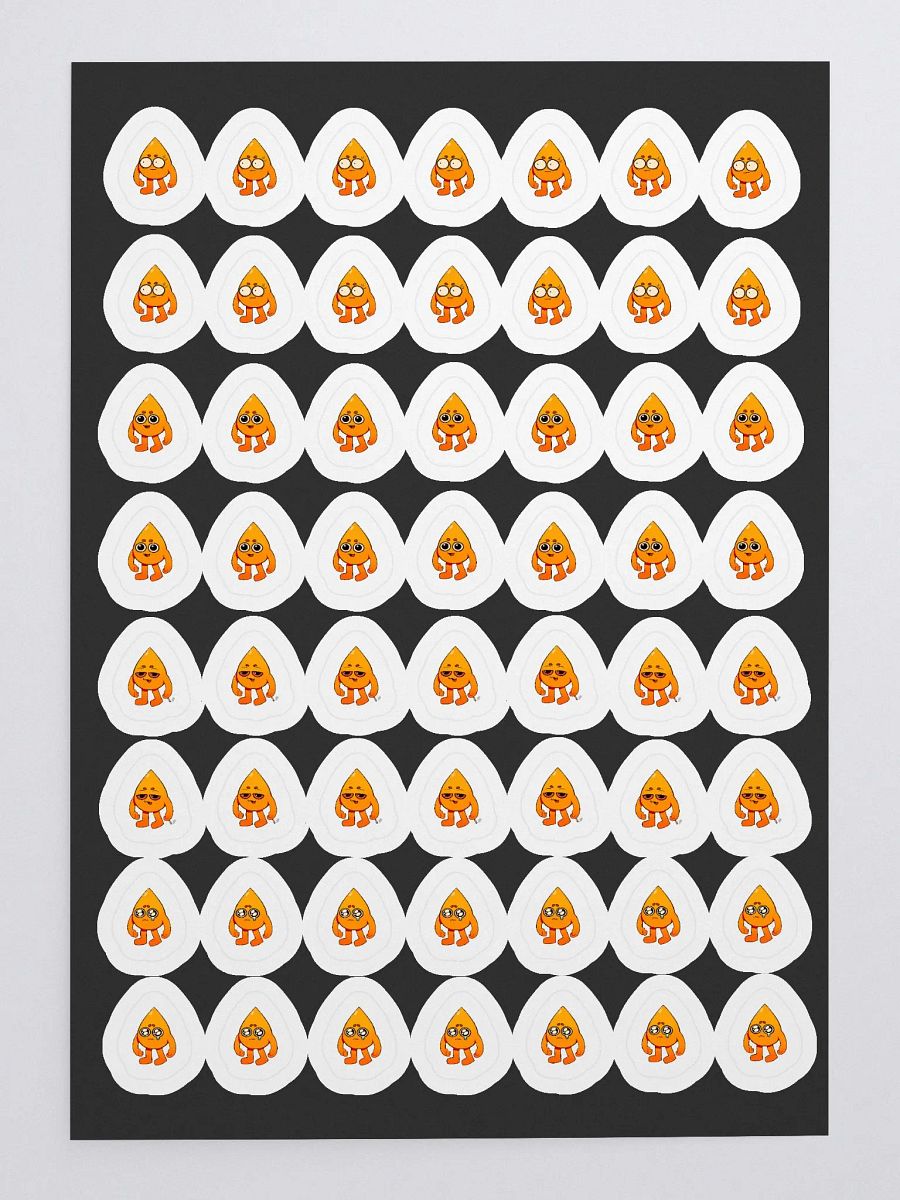 the ultimate lil dabby sticker sheet product image (3)