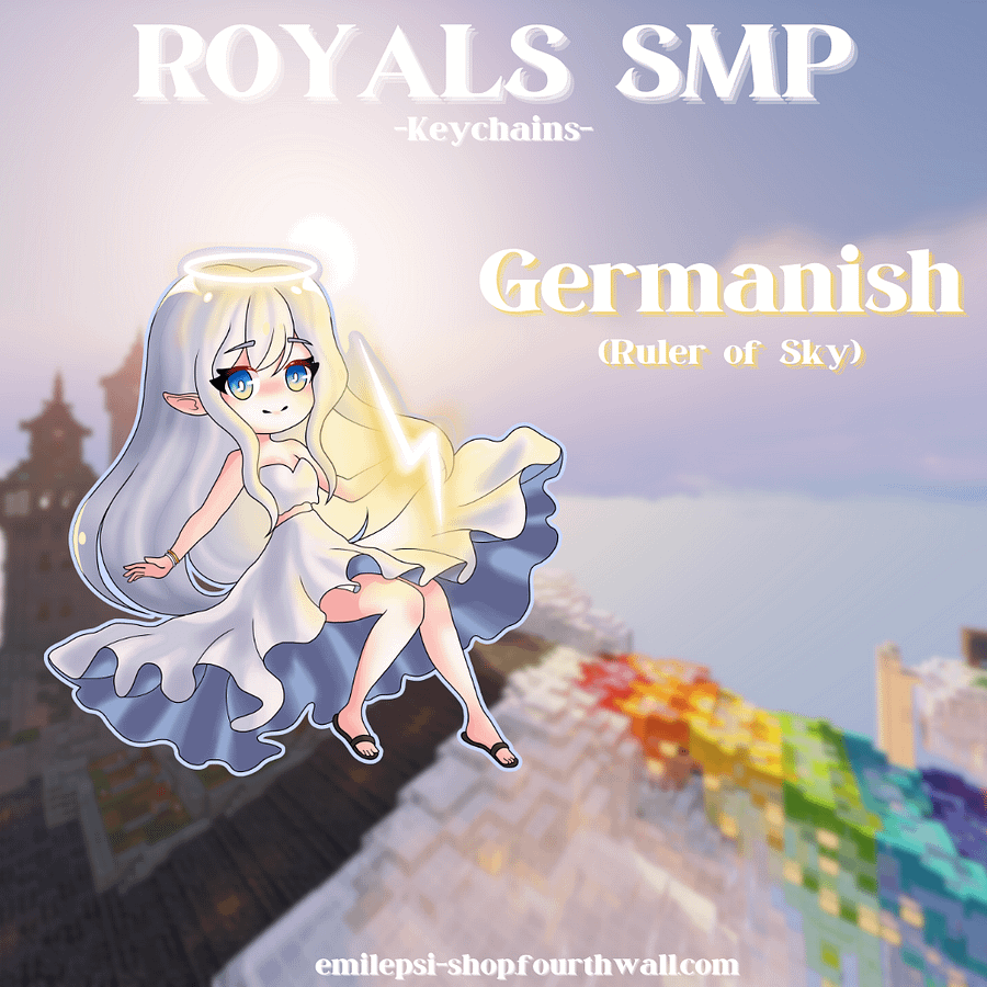 Germanish Royals SMP Keychain product image (1)