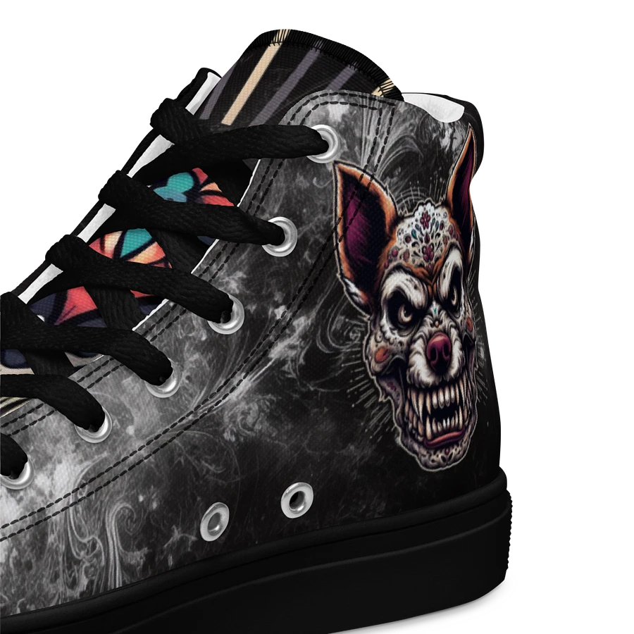 Day of the Dead Women's High Top Canvas Shoe product image (13)