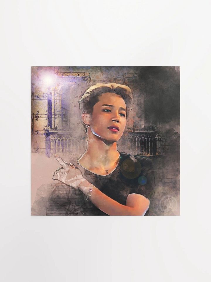 BTS - Stunning Angelic Jimin Print (Unframed) - Designed by ChimberArt product image (1)