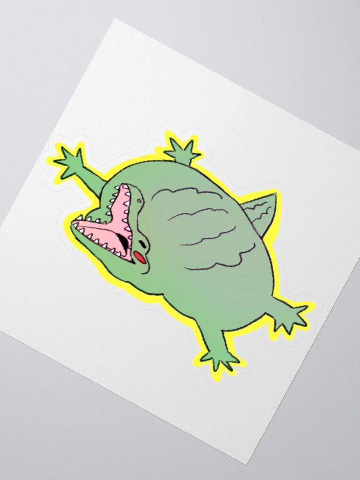 Flat Guy Cartoon Sticker product image (2)