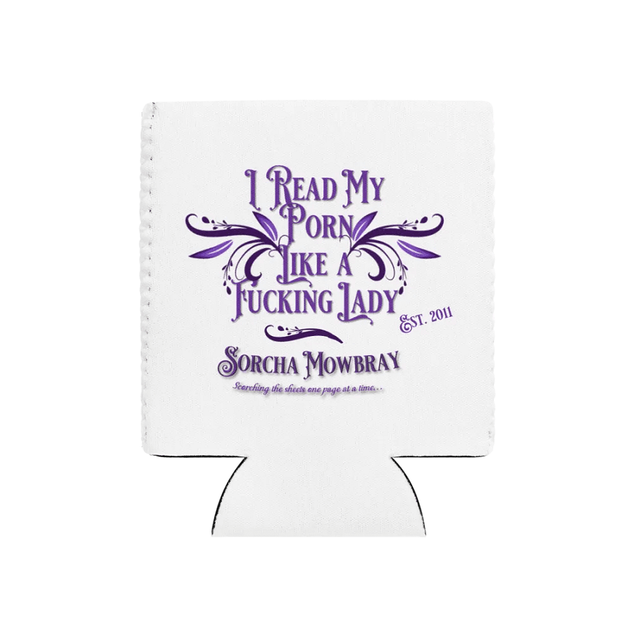 I read my P*rn Soft Koozie product image (1)