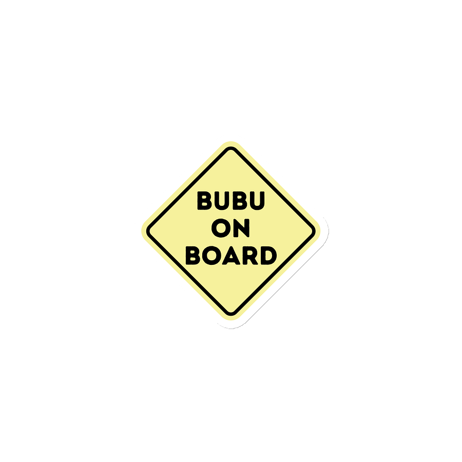 Bubu on Board Magnet product image (1)