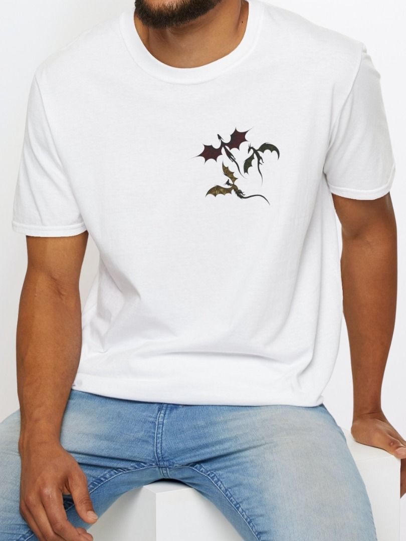Mother of Dragons Fantasy Shirt – Baby Dragon Trio Graphic Tee product image (3)