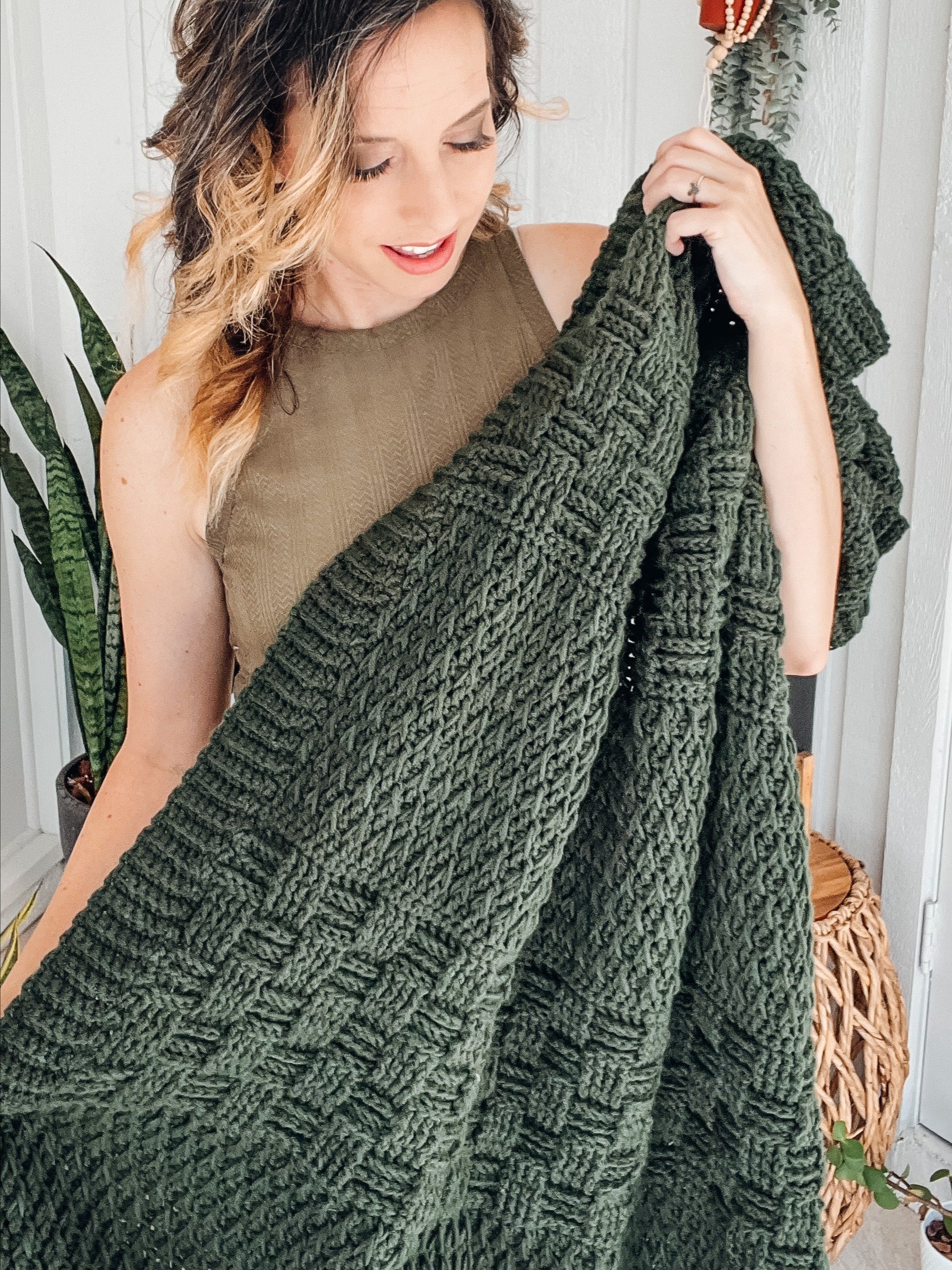 Totally Textured Crochet Blanket product image (3)