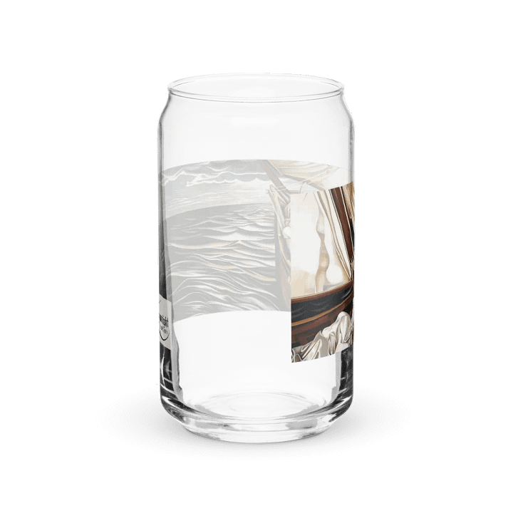 Glam Tarot 6 of Swords Can Shaped Glass product image (6)