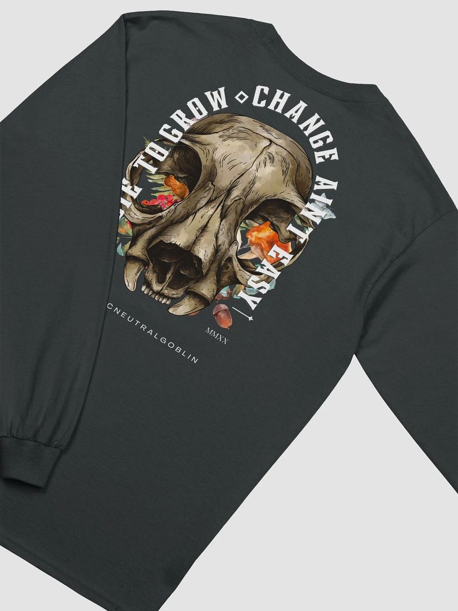 Rebirth Longsleeve (Blanc Script) product image (8)