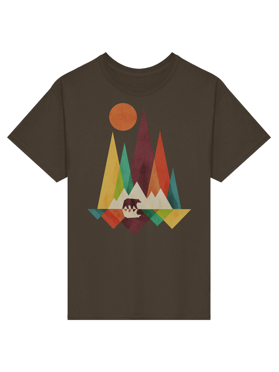 Wild bear graphic t-shirt product image (49)