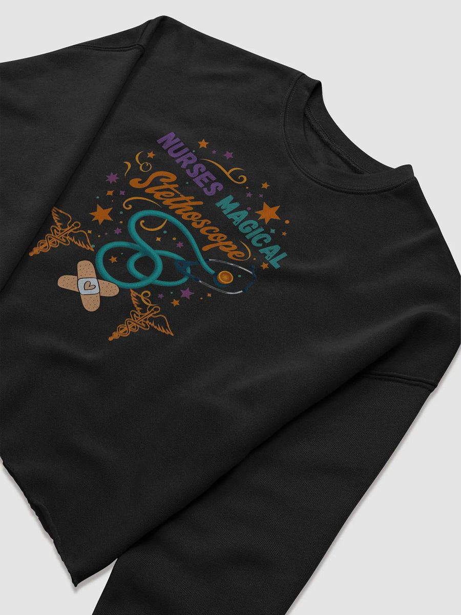 Magical Stethoscope Nurse Crop Sweatshirt product image (15)