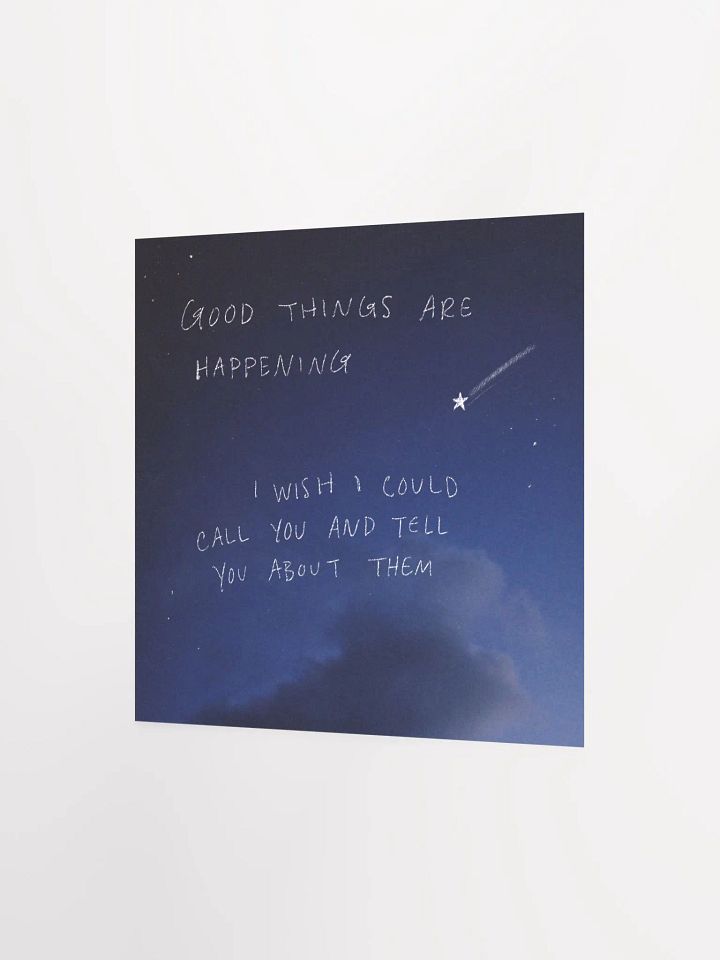 I Wish I Could Call Art Print product image (7)