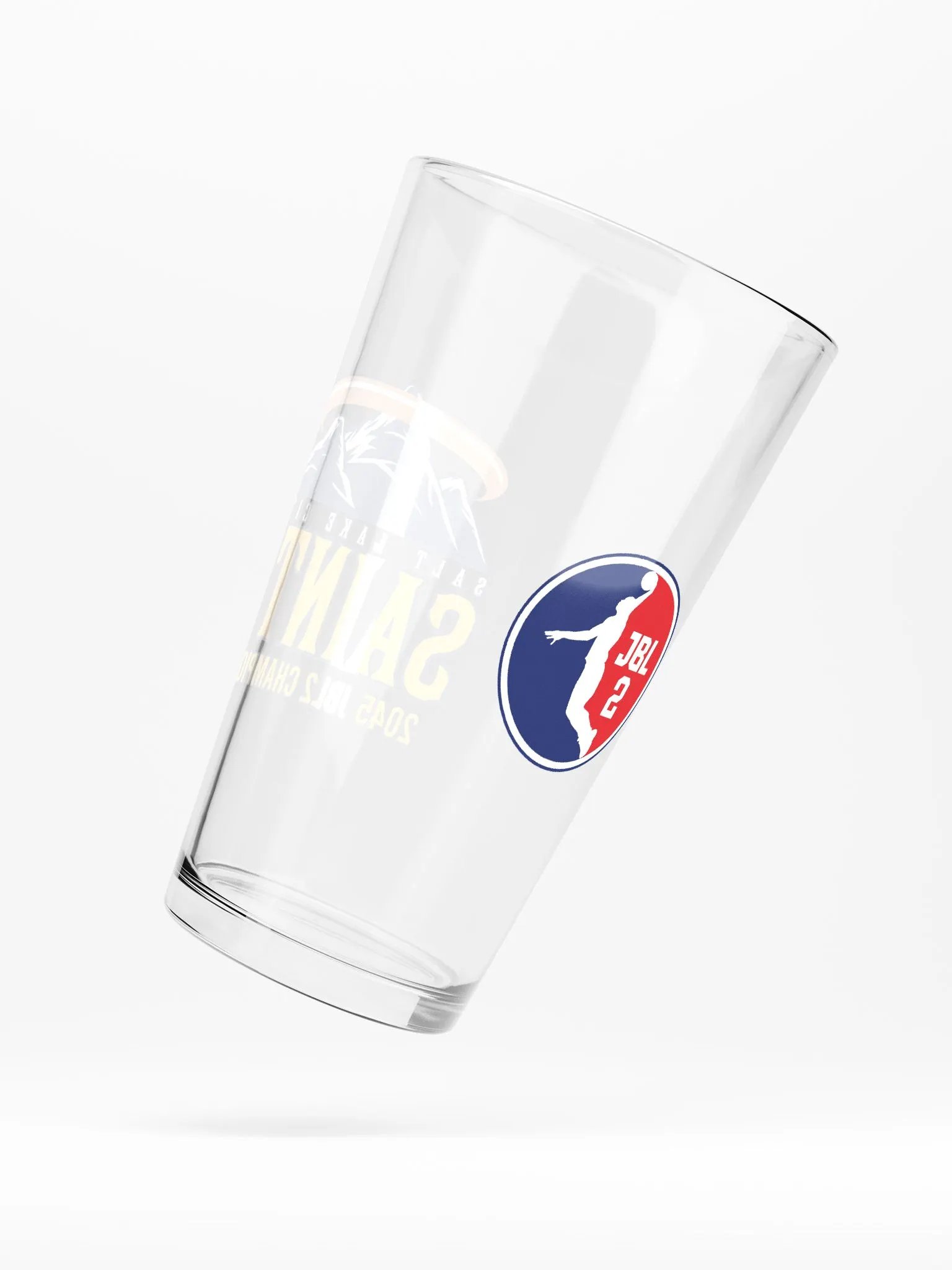 JBL2 Salt Lake City Saints Shaker Pint Glass product image (3)