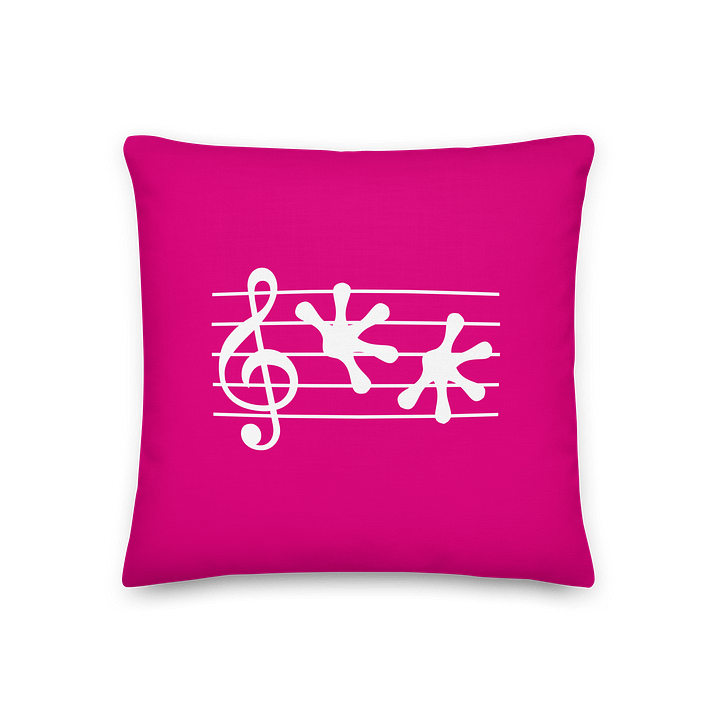 Gecko Tracks Pillow - Pink product image (1)