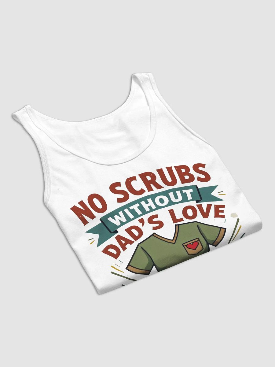 Dad's Love Scrub Heart Tank product image (37)