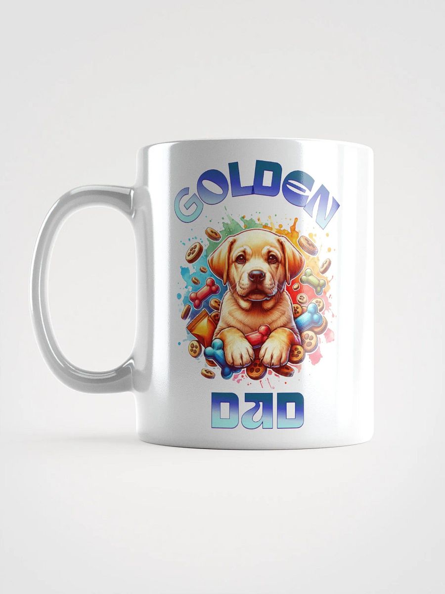 Colourful Golden Dad Mug product image (7)