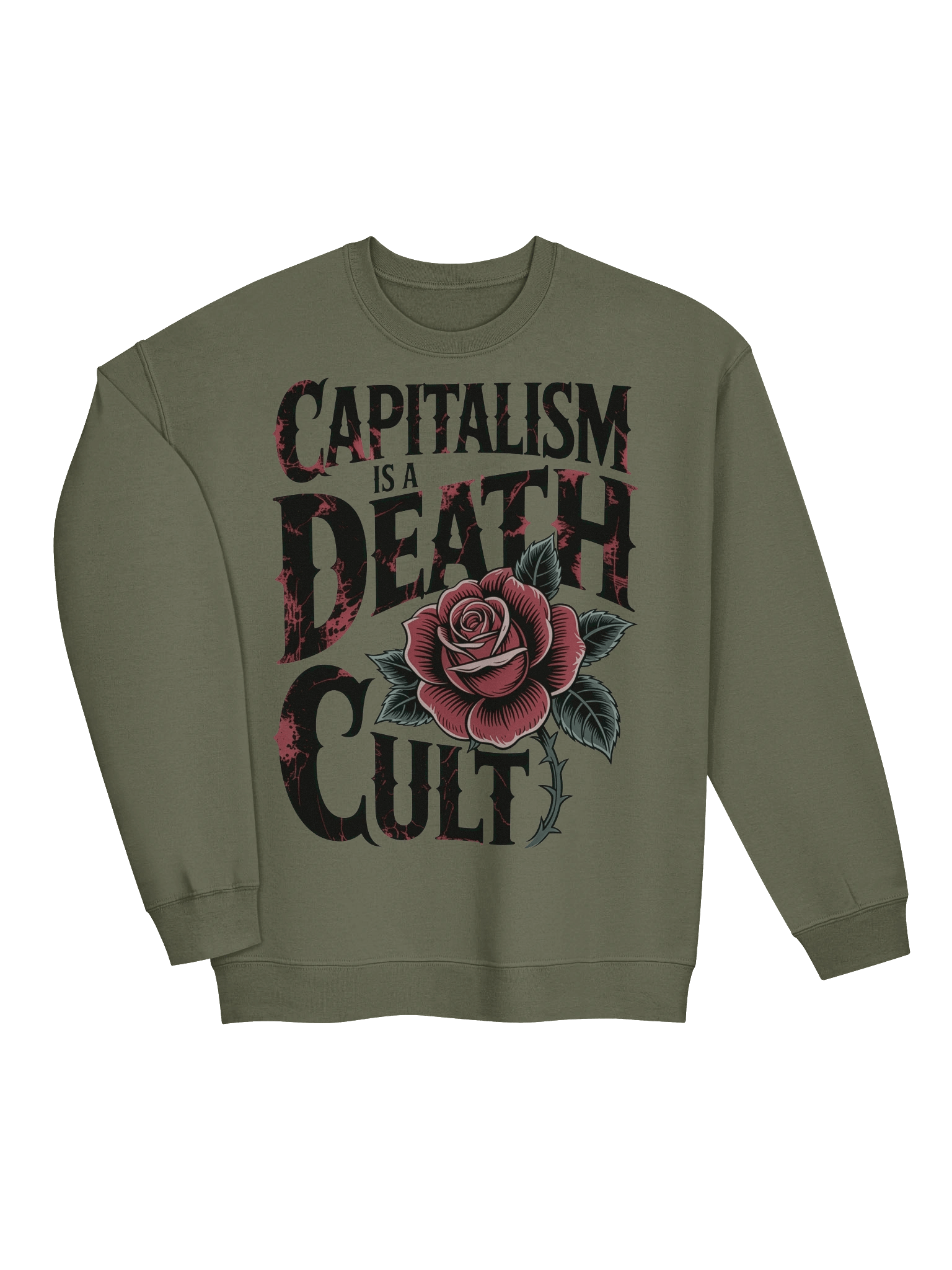 Capitalism is a Death Cult Sweatshirt product image (13)
