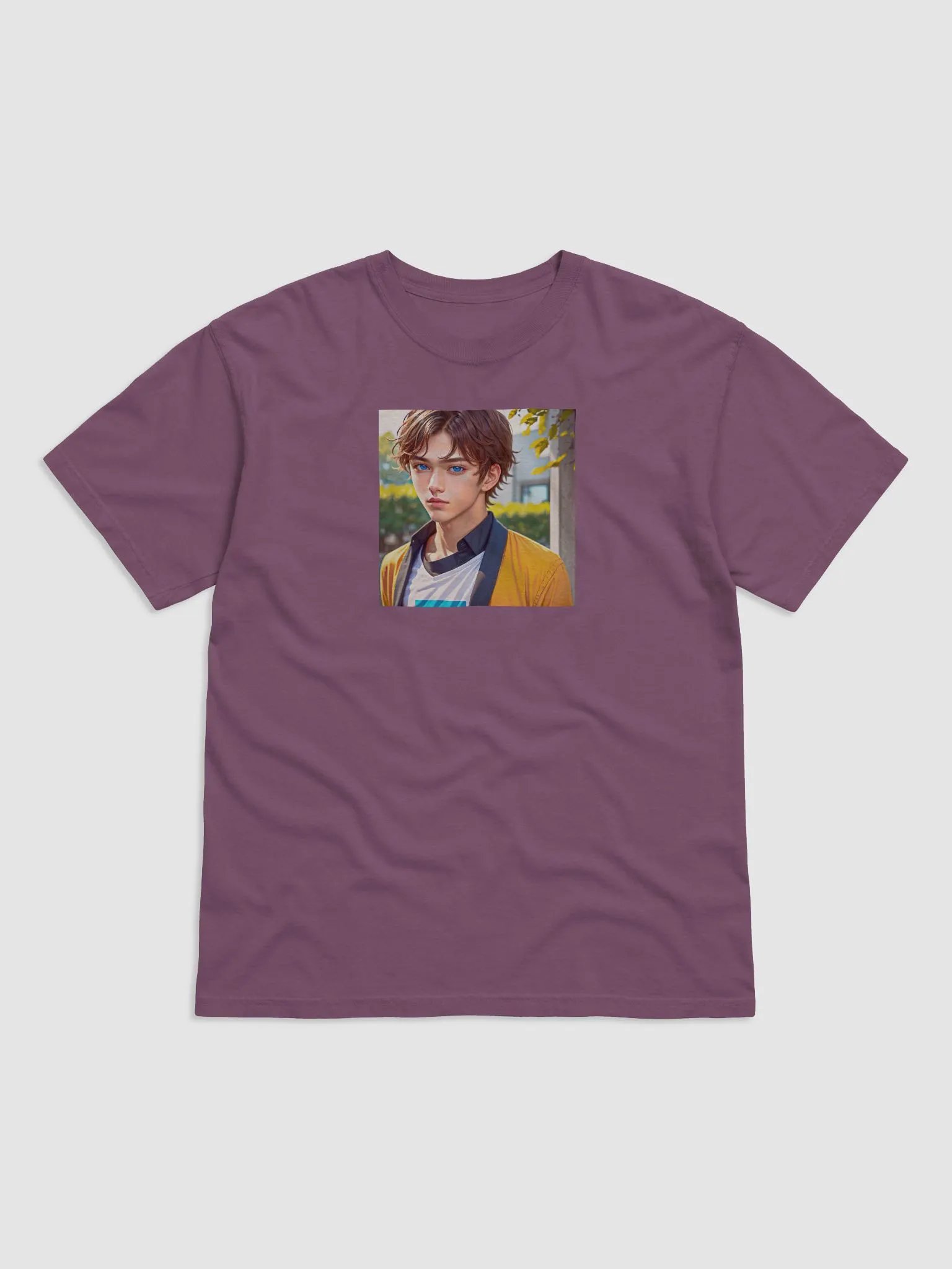 Yellow Jacket Ear Piercing Cute Guy T-Shirt product image (2)