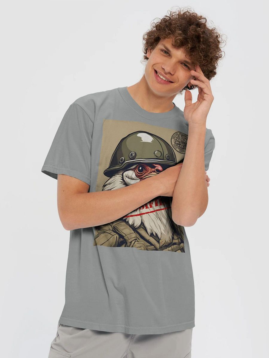 Classified Cluck: Military Chicken T-Shirt product image (5)