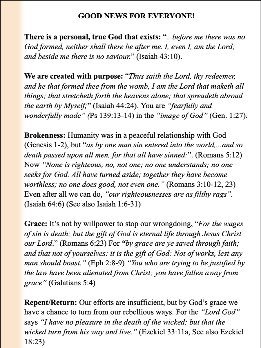 Basic Gospel Pamphlet product image (1)