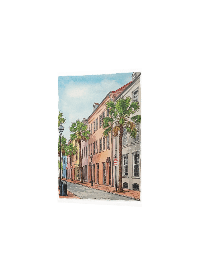 Charleston's Colorful History on East Bay Poster product image (11)