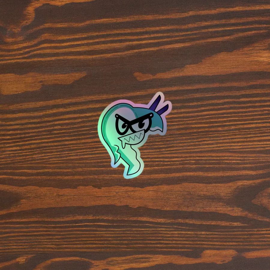 Naughty Nudibranch Holographic Sticker product image (3)
