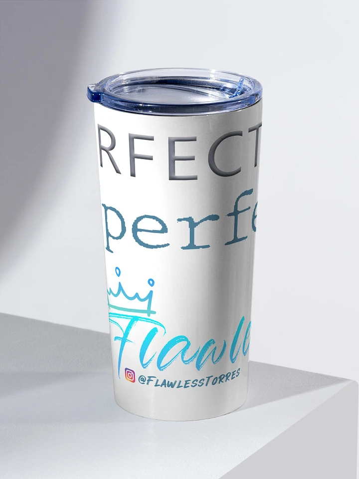 20oz Stainless Steel Perfectly I'mperfect Tumbler 💚 product image (2)