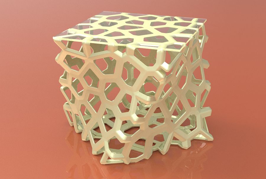 Parametric Table Design Grasshopper Rhino Files Download product image (4)