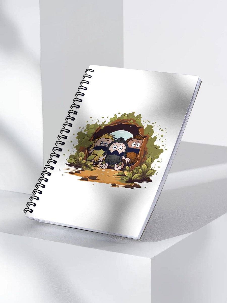 Beardlings Spiral Notebook product image (4)