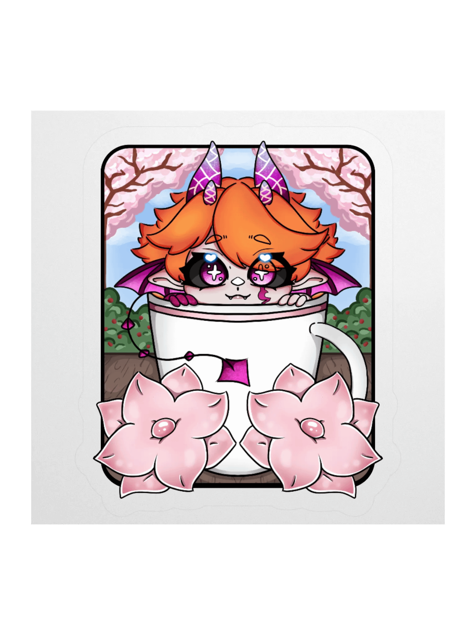 Ven Sakura Spring Sticker product image (1)