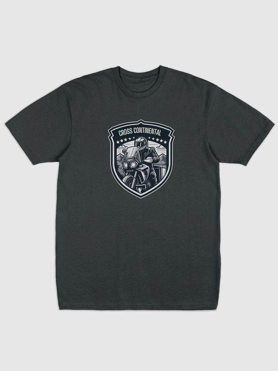 Adventure Rider Emblem Tee | AI Design cross continental product image (1)