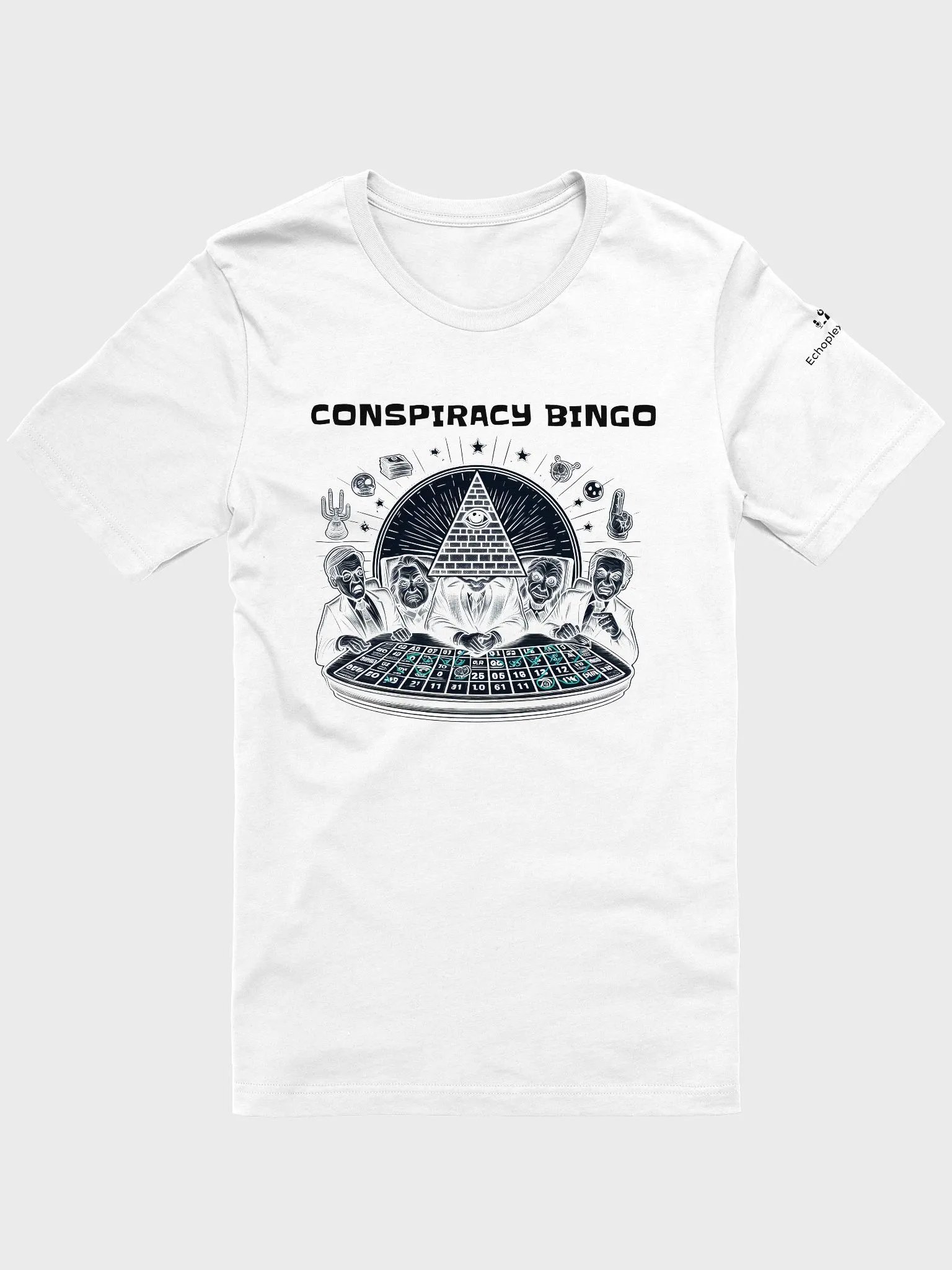 Conspiracy Bingo 2024 Logo Tee - Light Colors product image (21)