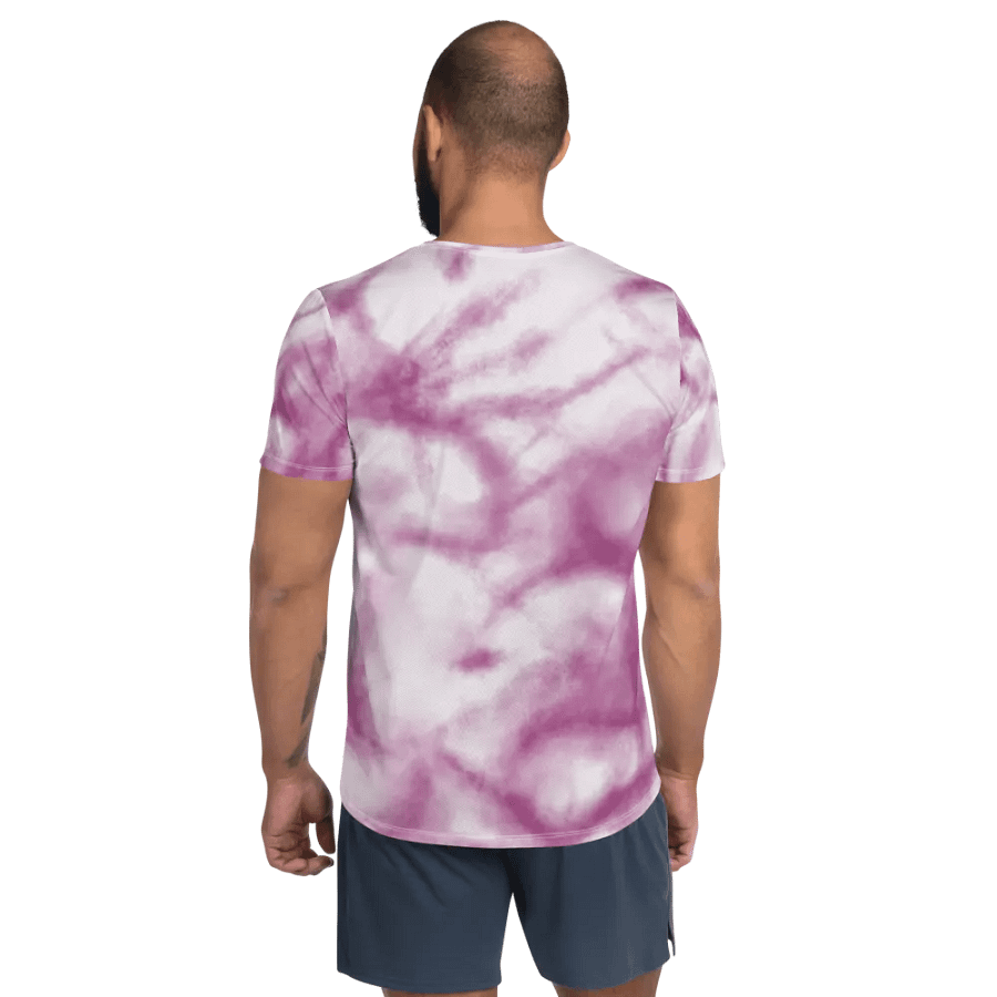 Marbled Knight All-Over Athletic Tee product image (2)