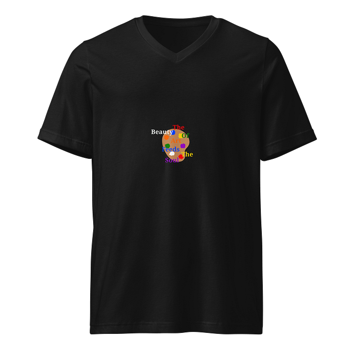 Artistic Soul V-Neck Tee product image (1)