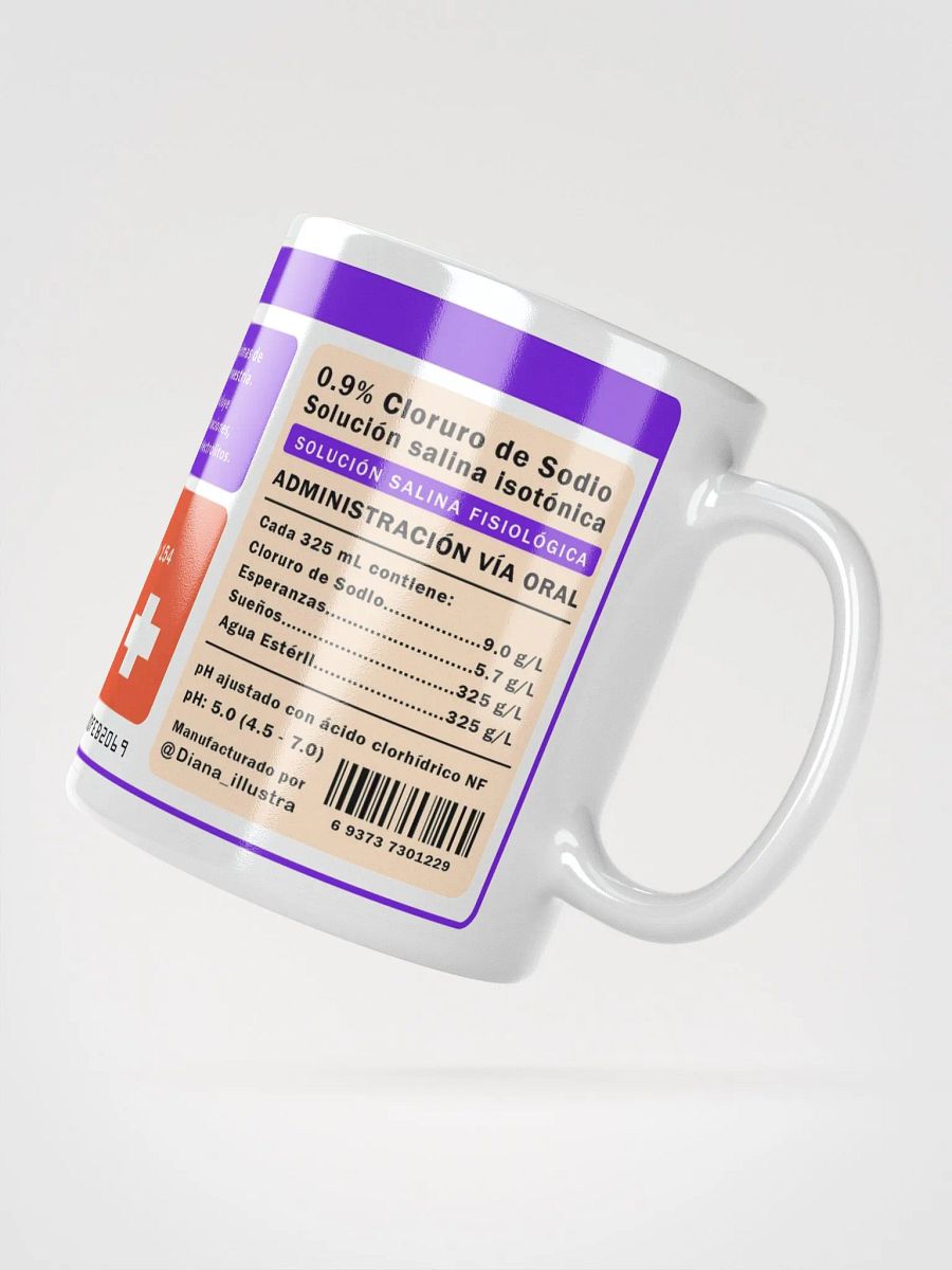 "Lágrimas de estudiante de maestría" (SPANISH) Ceramic mug product image (6)