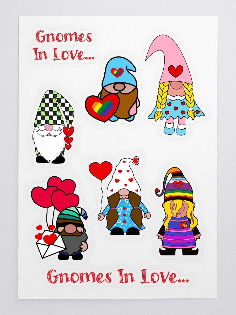 Gnomes In Love - Stickers product image (3)