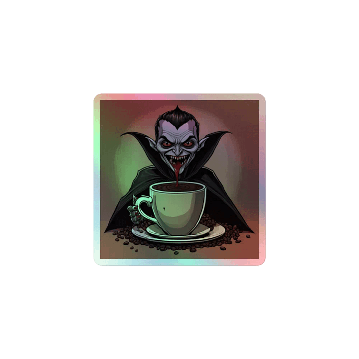 Vampire Brew Holographic Sticker Sheet product image (1)